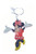 Disney Minnie Jumping Rubber Keychain