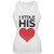 Old Glory I Stole His Heart White Juniors Soft Tank Top - Small