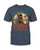 It's Not A Dad BOD - It's A Father Figure Funny Gift for Dad, Papa, Grandpa - Men's T-Shirt Heather Navy S