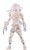 Hiya Toys Alien vs. Predator 2- Invisible Wolf Predator 1-18 Scale Action Figure, Multicolor