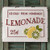 CTW Home Collection Lemonade Metal Sign