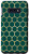 Galaxy S10e Case - bees yellow honeycomb pattern on green phone Case
