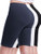 Design by Olivia Women's Basic Solid Cotton Active Yoga Biker Shorts 3PACK - Black/White/Navy XL