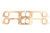 SCE Gasket 4511 Copper Exhaust Gasket