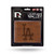 Rico Los Angeles LA Dodgers MLB Embossed Brown Leather Billfold Wallet