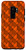 Galaxy S9 plus Geometric Pattern Orange Square Figures Polygons Modern Case