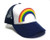 Rainbow Pride Foam Trucker Hat -Navy Blue-