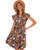 SOLERSUN V Neck Dresses for Women Summer,Women's Casual Summer V Neck Ruffle Sleeve Floral Flowy Swing Beach Party Mini Dress Brown-Floral S SOLERSUN V Neck Dresses for Women Summer,Women's Casual Summer V Neck Ruffle Sleeve Floral Flowy Swing Beach Party Mini Dress Brown-Floral S