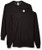 Soffe Men's Midweight Cotton Long Sleeve Tee, Black -2 Pack-, X-Large