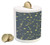 Lunarable Constellation Piggy Bank, Group of Stars with Connecting Lines Astronomy Themed Crescent Moon, Printed Ceramic Coin Bank Money Box for Cash Saving, Blue Grey Yellow