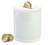 Ambesonne Celtic Piggy Bank, Vintage Ornamental Classic Flower Shaped Celtic Forms with Bent Lines Image Print, Printed Ceramic Coin Bank Money Box for Cash Saving, Pale Blue