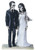 YTC Just Married Wedding Bridal Skeleton Couple Decorative Figurine