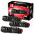 J5 Tactical V1-Pro Flashlight (3 Pack) The Original High Lumen Ultra Bright, LED 3 Mode Flashlight 