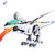 Mechanical Walking Dinosaur for Kids Robot Mist Spray Dinosaur Toy with Red Light  and  Realistic Sounds Fire Breathing Water Spray Mist Dragon Toy with Movable Wing Tail, White  and  Grey