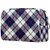 Luggage Cosmetic Cases Portable Travel Makeup Cosmetic Bags Organizer Multifunction Case Toiletry Bags for Women Beige Blue Plaid 7.3x3x5.1in Luggage Cosmetic Cases Portable Travel Makeup Cosmetic Bags Organizer Multifunction Case Toiletry Bags for Women Beige Blue Plaid 7.3x3x5.1in