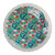 -4Pack- Crystal Glass Cabinet Knobs Multi Design Drawer Knobs Pulls for Dressers Wardrobes Bedside Table Nightstand Bookcase Floats Anchors