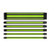 Antec Power Supply Sleeved Cable 24Pin/ 8pin (4+4) M/B, 8pin 6pin PCI-E Extension Cable Kit 300mm Length, Green