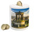 Ambesonne Cityscape Piggy Bank, Edinburgh Town Aerial View of Historical Buildings Heritage Panorama Art, Printed Ceramic Coin Bank Money Box for Cash Saving, Fern Green Blue Tan