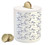 Ambesonne Anchor Piggy Bank, Hand Drawn Anchors and Entangled Nautical Equipment Art Monochrome Composition Print, Ceramic Coin Bank Money Box for Cash Saving, 3.6" X 3.2", undefined