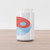 Ambesonne Ying Yang Cola Can Shape Piggy Bank, Watercolor Painting Style Arts Culture Theme Balance Harmony Abstract, Ceramic Cola Shaped Coin Box Money Bank for Cash Saving, Red Blue White