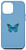 iPhone 12 Pro Max Aesthetic Blue Butterfly Case