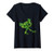 Womens Figure skating Lucky Green Shamrock Clover - St Patricks Day V-Neck T-Shirt Womens Figure skating Lucky Green Shamrock Clover - St Patricks Day V-Neck T-Shirt