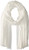 Calvin Klein Women's Solid Chambray Scarf, Eggshell, One Size