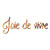 French Joie De Vivre - Vinyl Decal Sticker - 17" x 6.25" - Orange Flames