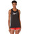 Reebok Women's Training Essentials Graphic Racerback Tank Top, Black/White, Small