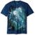 The Mountain mens Sea Dragon T Shirt, Blue, Small US
