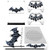 Xbox One S Skin Set Vinyl Decal Skin Stickers Protective for Xbox One S Console Kinect 2 Controllers - Super Hero Only Xbox One S