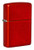 Zippo Metallic Red Matte Pocket Lighter