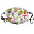 Anti-Dust Windproof Scraf Bandanas Adjustable Forest Figures Pink Toned Thistle Lily of The Valley Berry and Snails decorations for adults Seniors