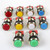 EG STARTS 10 Pieces/lot Gold-Plated LED Illuminated Push Button 30mm Holes Gilded Buttons with Micro Switch for Arcade Video Games Machine Jamma Parts 12V Lamp Lights