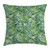 Ambesonne Leaf Throw Pillow Cushion Cover, Watercolor Print Botanical Wild Palm Trees Leaves Ombre Design Image, Decorative Square Accent Pillow Case, 18" X 18", Green White