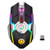 Gazechimp Wireless Mouse 2.4G Cordless Computer Mouse with USB Receiver Portable Mobile Mouse Optical Office Mice 3-Level DPI, 7 Buttons for Notebook, PC - Black