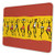 Rectangle Mouse Pad?Dancing Figures Abstract Tribal Ancient Wall Paint?Non-Slip Rectangular Mouse Pads Size 10 x 12 Inch