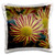 3dRose Jos Fauxtographee- Striped Flower - A striped flower with red and yellow - 16x16 inch Pillow Case -pc-307059-1-