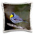 3dRose Yellow-throated warbler, Dendroica dominica perched. - Pillow Cases -pc-332236-1-