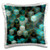 3dRose Cube Design In Teal And Green - Pillow Cases -pc-336304-1-