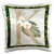 3dRose Monogram Initial K Green Tropical Leaves and Flowers - Pillow Cases -pc-340753-1-