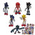 Sonic second generation small figure 6pcs/lot Fun Sonic Hedgehog Character Doll, High Cake Ceiling-Collection