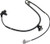 Evan-Fischer ABS Speed Sensor Compatible with 2004-2008 Toyota Prius Front Right Side 2 Male Blade-Type Terminals