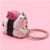 Ulyjcq Key Button Comic Cat Men's Keychain Car Automatic Key Ring Metal Keychain Key Ring Pendant