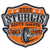 2020 Sturgis Motorcycle Rally Orange Winged Wheel Crest Event Patch by SFI