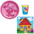 Blues Clues Party Supplies - Pink Magenta Themed Bundle Includes Paper Dessert -Snack- Plates, Napkins and Cups for 16 People with Your Favorite Animated Blues Clues Characters