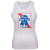 Old Glory 4th of July Pure White Trash Juniors Tank Top - 2X-Large