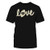 FanPrint UCF Knights T-Shirt - Football - Love Lowercase - Checkered Pattern - Men's Tee/Black / 3XL