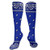 Blue Bandana Socks Novelty Compression Socks Crew Socks for Athletic Running Stocking Men Women