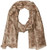 Steve Madden Women's Metallic Leopard Jacquard Day Wrap, Blush, One Size